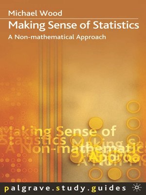 cover image of Making Sense of Statistics